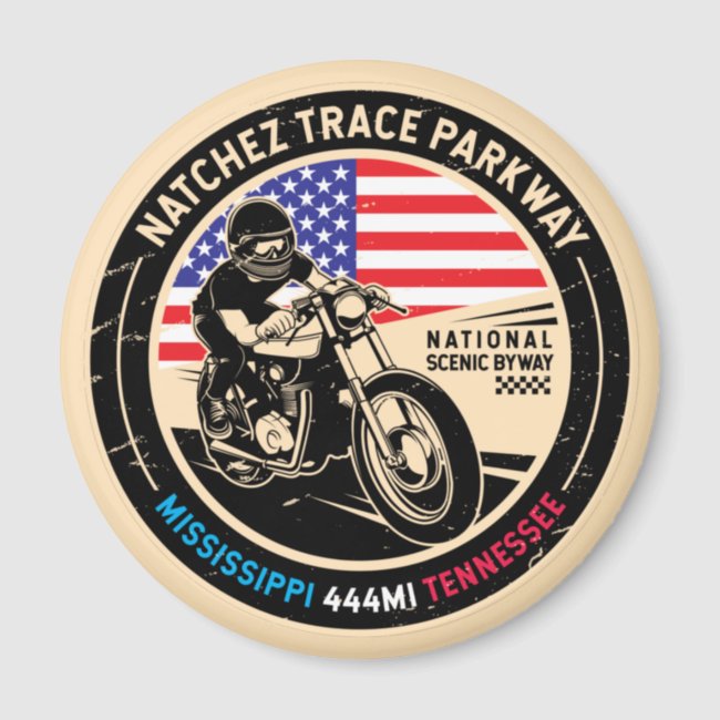 Natchez Trace Parkway National Scenic Byway Magnet