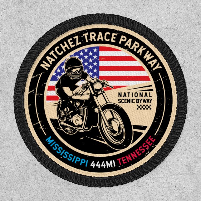 Natchez Trace Parkway National Scenic Byway Patch (Front)