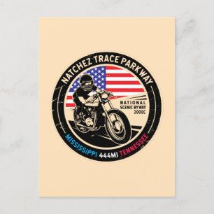 Natchez Trace Parkway National Scenic Byway Postcard