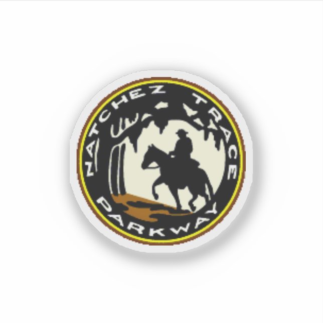 Natchez Trace Parkway Sticker (Front)
