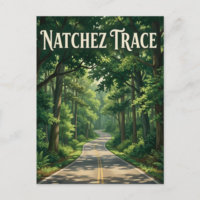 Natchez Trace Postcard (Front)