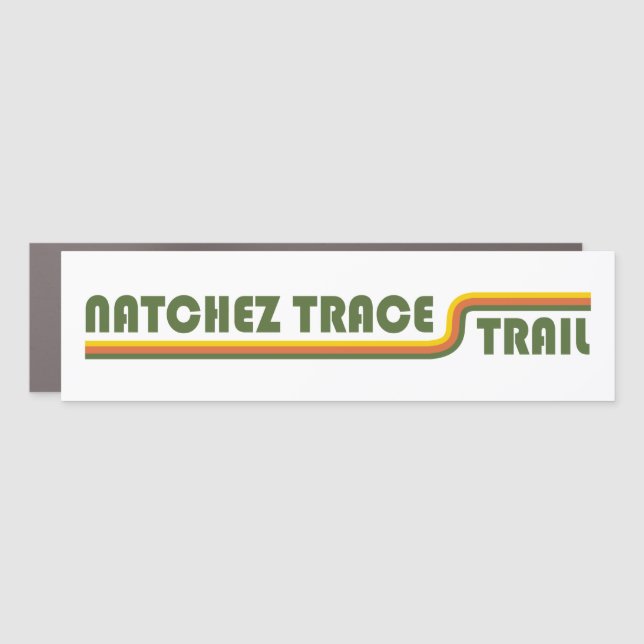 Natchez Trace Trail Car Magnet (Front)