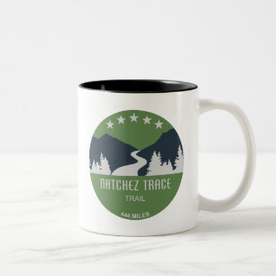 Natchez Trace Trail Two-Tone Coffee Mug