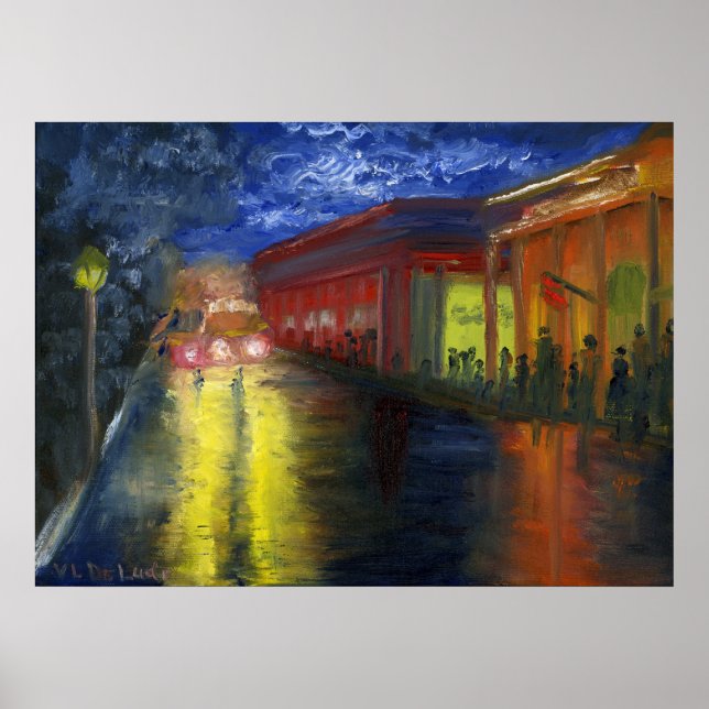 Natchitoches, Louisiana before the Parade Poster (Front)