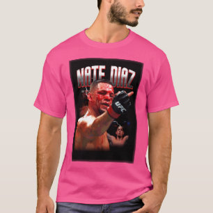 Nate Diaz  Nate Diaz Flip Middle Finger Ufc Nate D T-Shirt