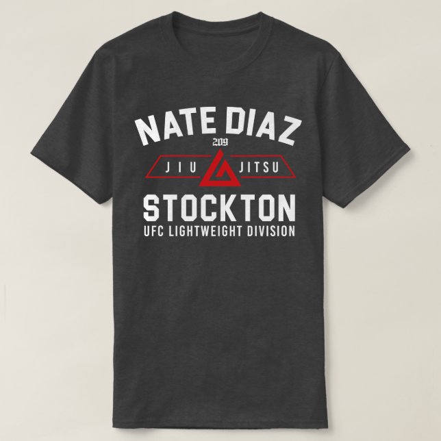 Nate Diaz Stockton T-Shirt (Design Front)