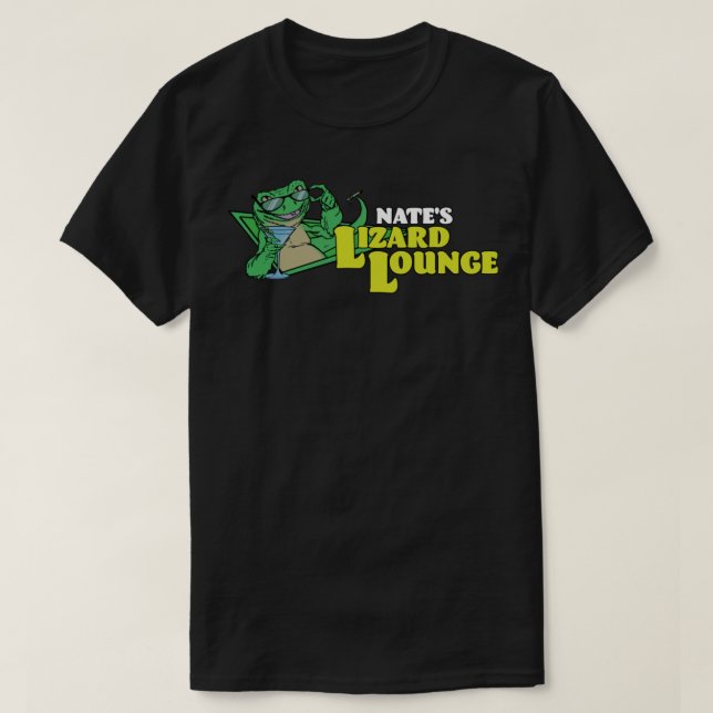 Nate&x27;s Lizard Lounge ("The Rehearsal&quot T-Shirt (Design Front)