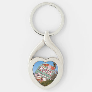 Nate's Motel in the Mojave Desert Keychain