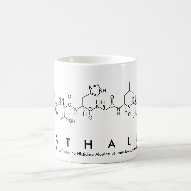 Nathalie peptide name mug (Center)