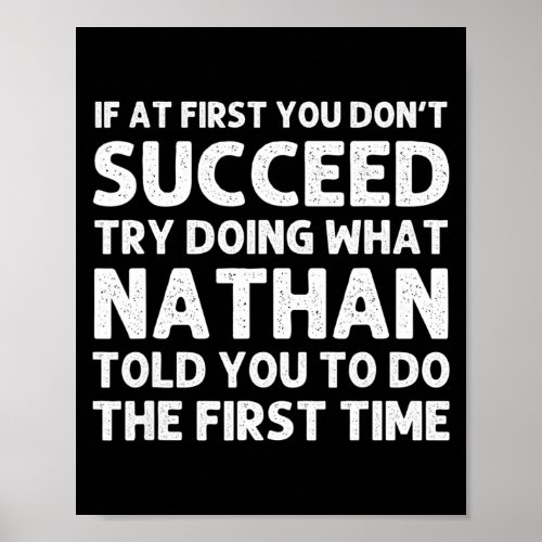 Nathan Gift Name D Birthday Funny Chris 