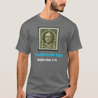Nathan Hale, Executed by the State Grey T-Shirt