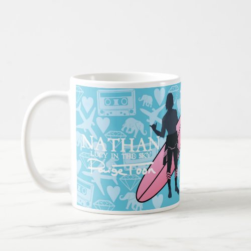 Nathan _ Lucy in The Sky Quotes mug