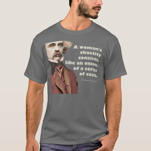 Nathaniel Hawthorne Chastity Shirt (Front)