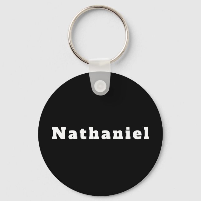 Nathaniel Keychain (Front)