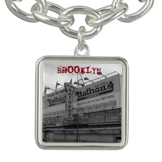 NATHAN'S CONEY ISLAND CHARM BRACELET