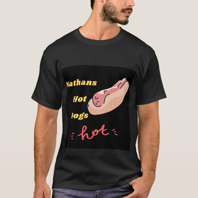 nathans hot dog  T-Shirt (Front)