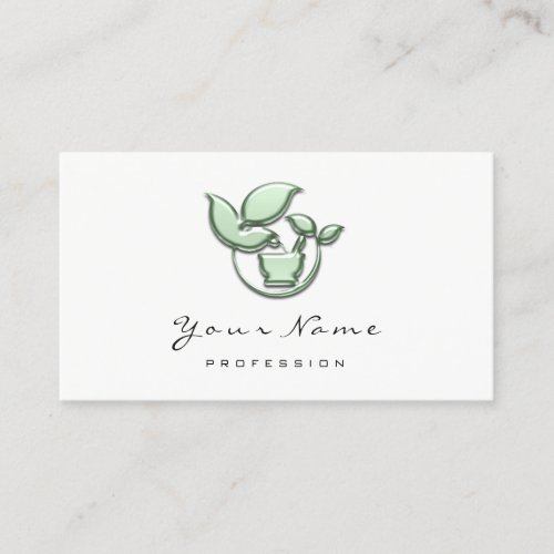 Nathuropatic Doctor Alternative Medicine Herbs Appointment Card