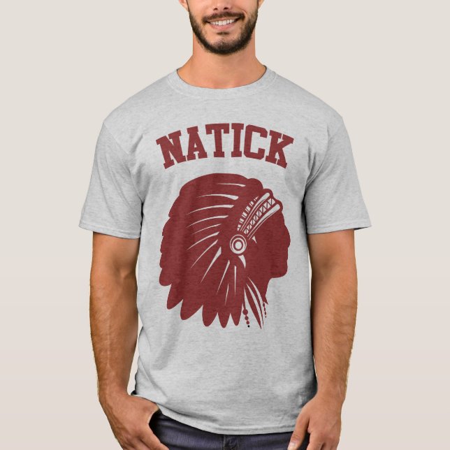 Natick Redmen Throwback Shirt (Front)