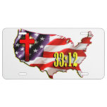 Nation 33 License Plate at Zazzle
