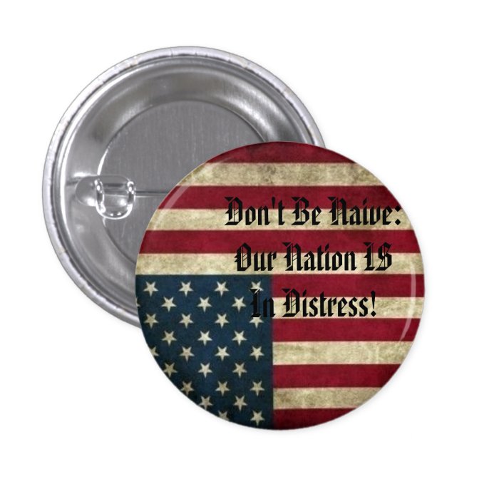 Nation In Distress Button