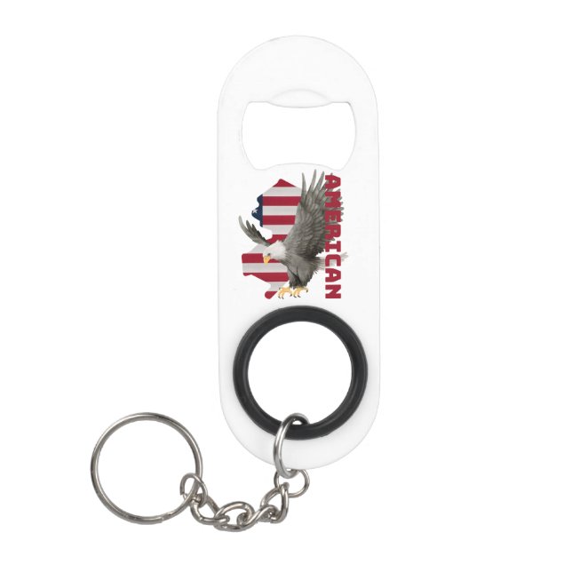 Nation Keychain Bottle Opener (Front)