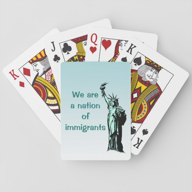 Nation of Immigrants Playing Cards