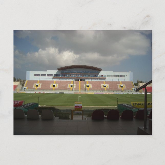 Nationa Stadium - Ta' Qali Postcard (Front)