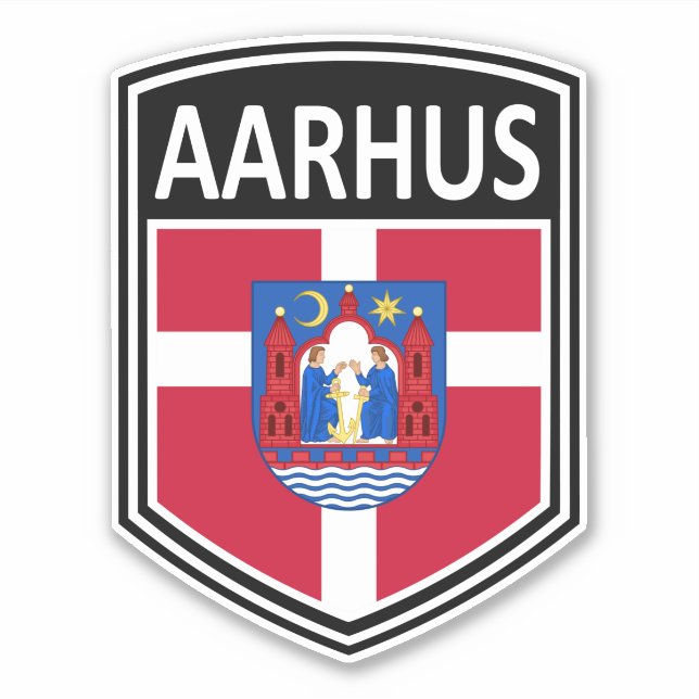 National - Aarhus Denmark Sticker (Front)