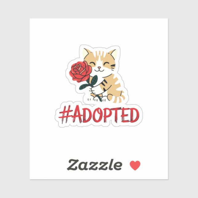 National Adoption Month Celebrate Family Awareness Sticker (Sheet)