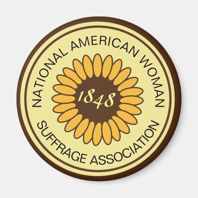 National Am. Womens Suffrage Assoc. commemorative Magnet (Front)