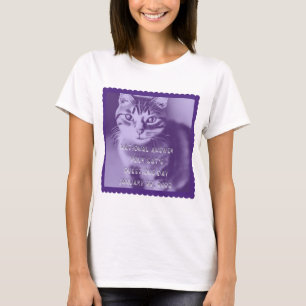 National Answer Your Cat's Questions Day  T-Shirt