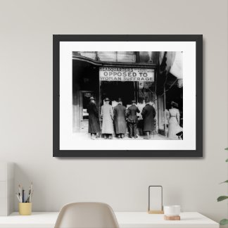 National Anti-Suffrage Association Framed Art