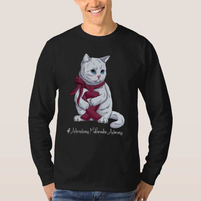 National Arteriovenous Malformation Awareness Mont T-Shirt (Front)