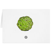 National Artichoke Hearts Day March 16th Card (Back Horizontal)