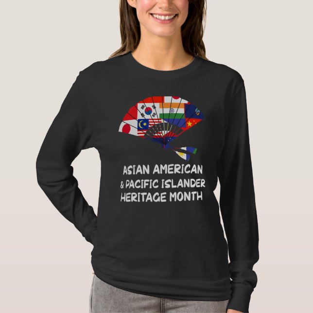 National Asian American And Pacific Islander Herit T-Shirt (Front)
