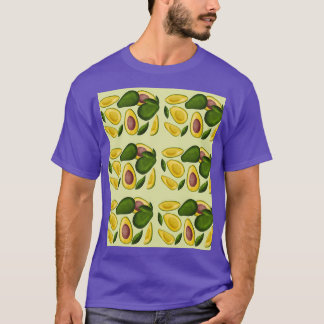 National Avocado Day Pattern T-Shirt