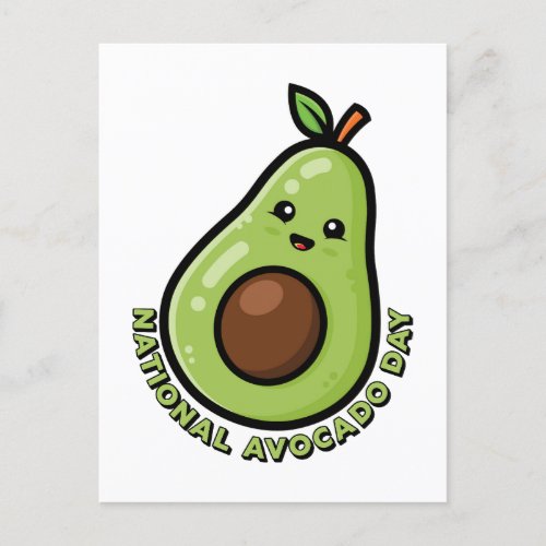 National Avocado Day Postcard