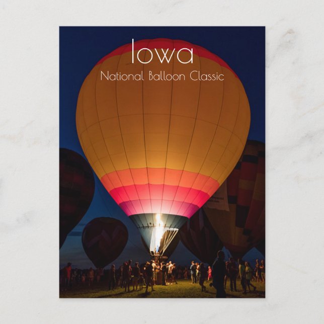 National Balloon Classic Postcard (Front)