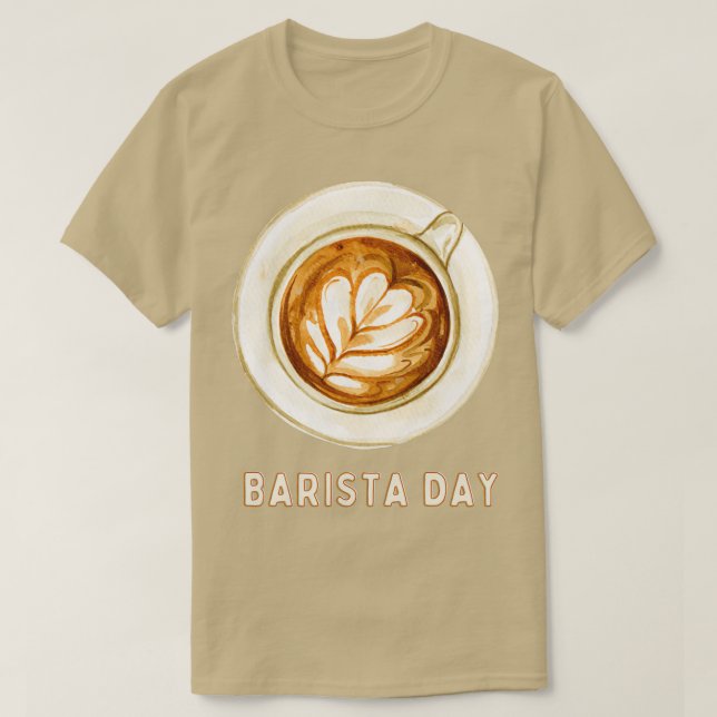 National Barista Day 11 T-Shirt (Design Front)