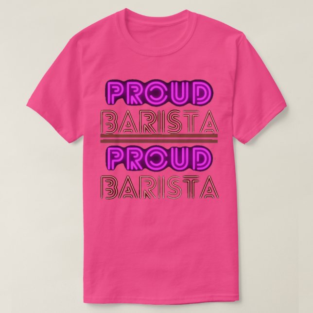 NATIONAL BARISTA DAY BARISTA DAY MARCH T-Shirt (Design Front)