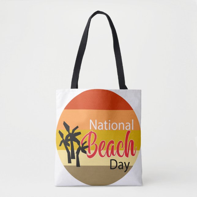 National Beach Day Tote Bag (Front)