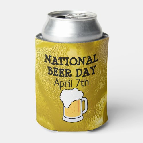 National Beer Day Cold Bubbles Bottle Cooler