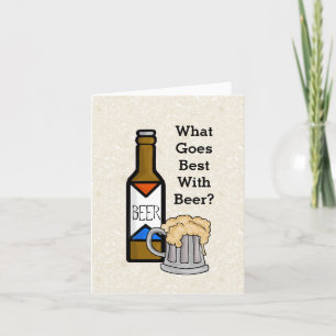 National Beer Day Greeting Card