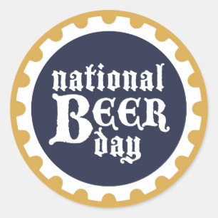 National Beer Day Sticker