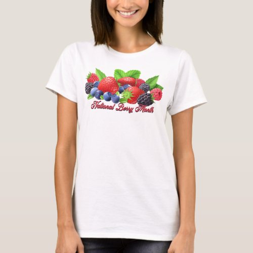 National Berry Month T_Shirt