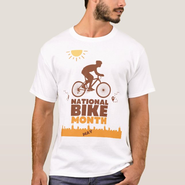 National Bike Month T-Shirt (Front)