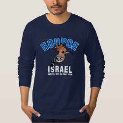 National Birdorable of Israel: Hoopoe Men's American Apparel Fine Jersey Long Sleeve T-Shirt