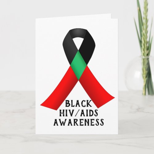 National Black HIVAIDS Awareness Day Card