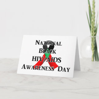 National Black HIV/AIDS Awareness Day Card