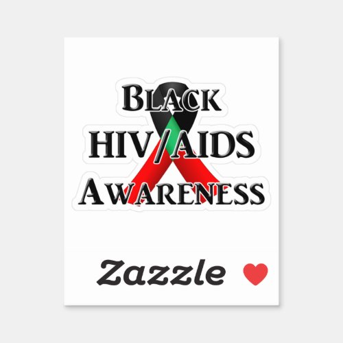 National Black HIVAIDS Awareness Day Sticker